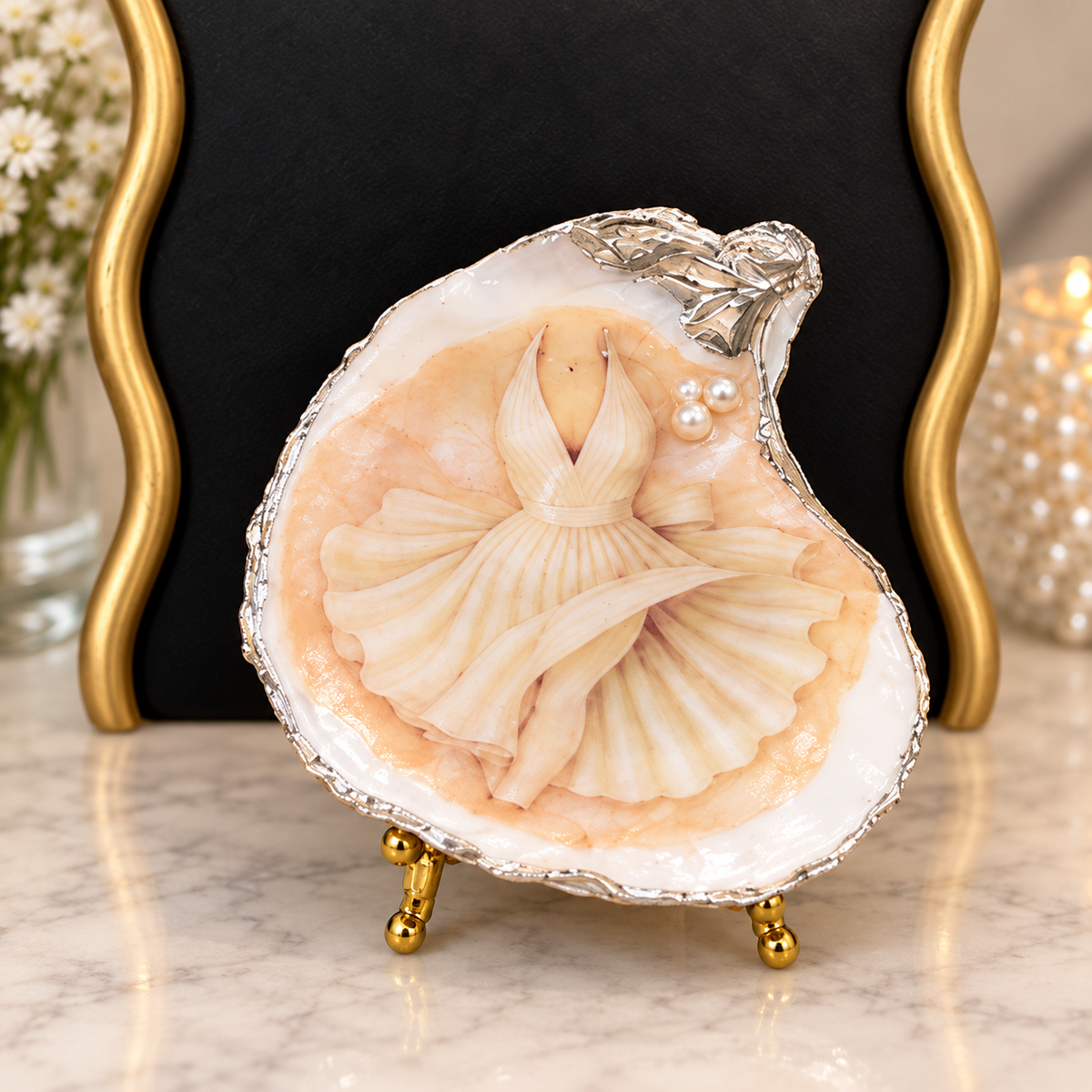 Vintage Glamour Oyster Shell Collection