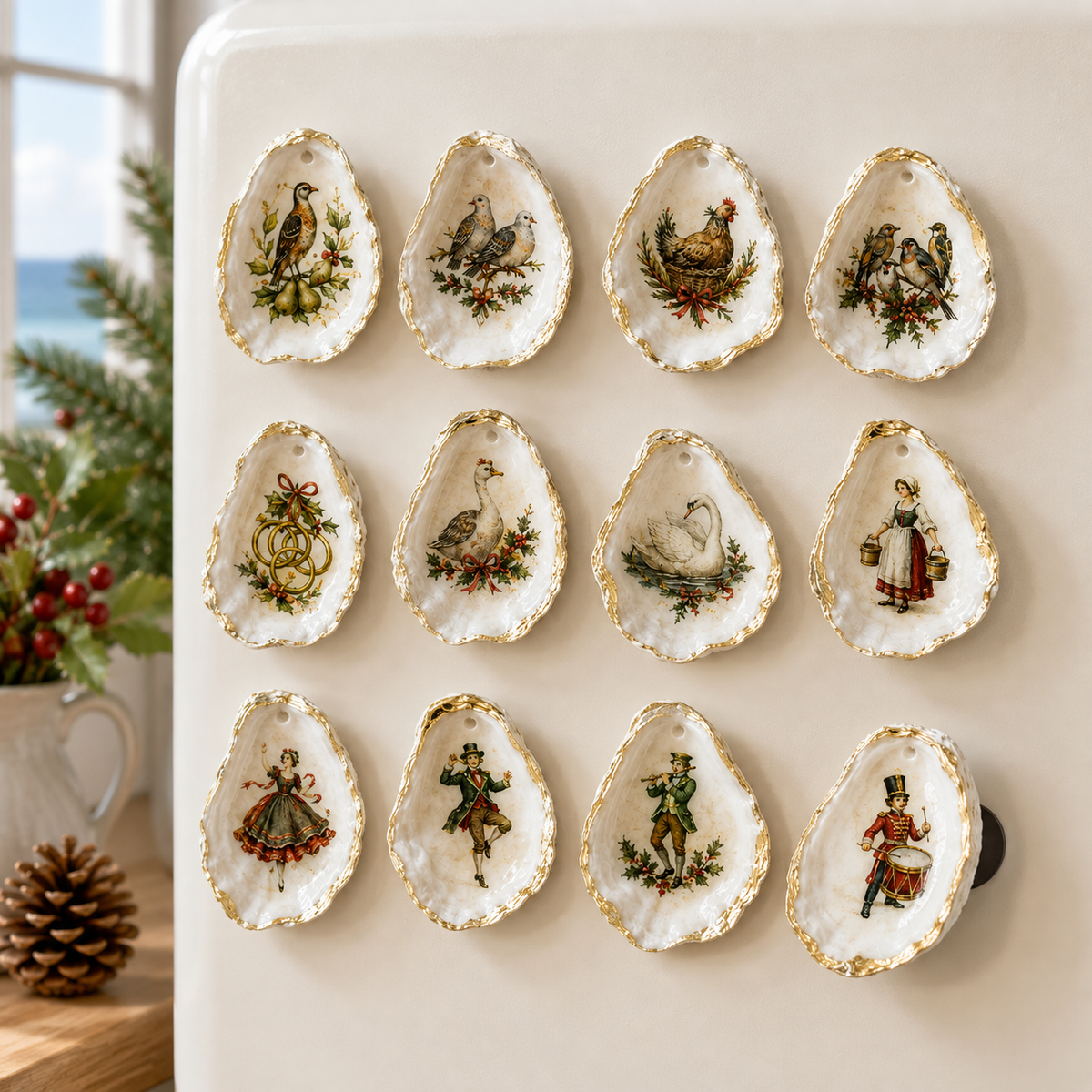 Twelve Days of Christmas Seashell Collection