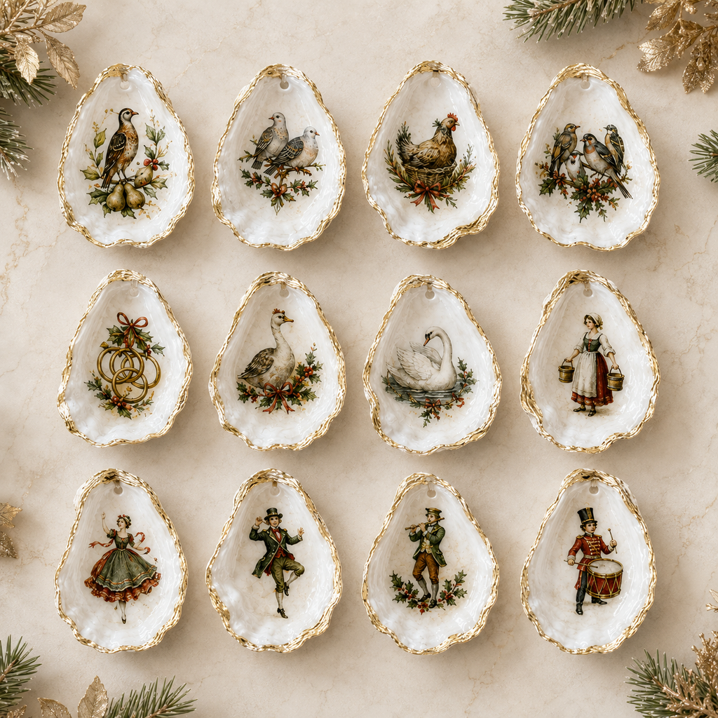 Twelve Days of Christmas Seashell Collection